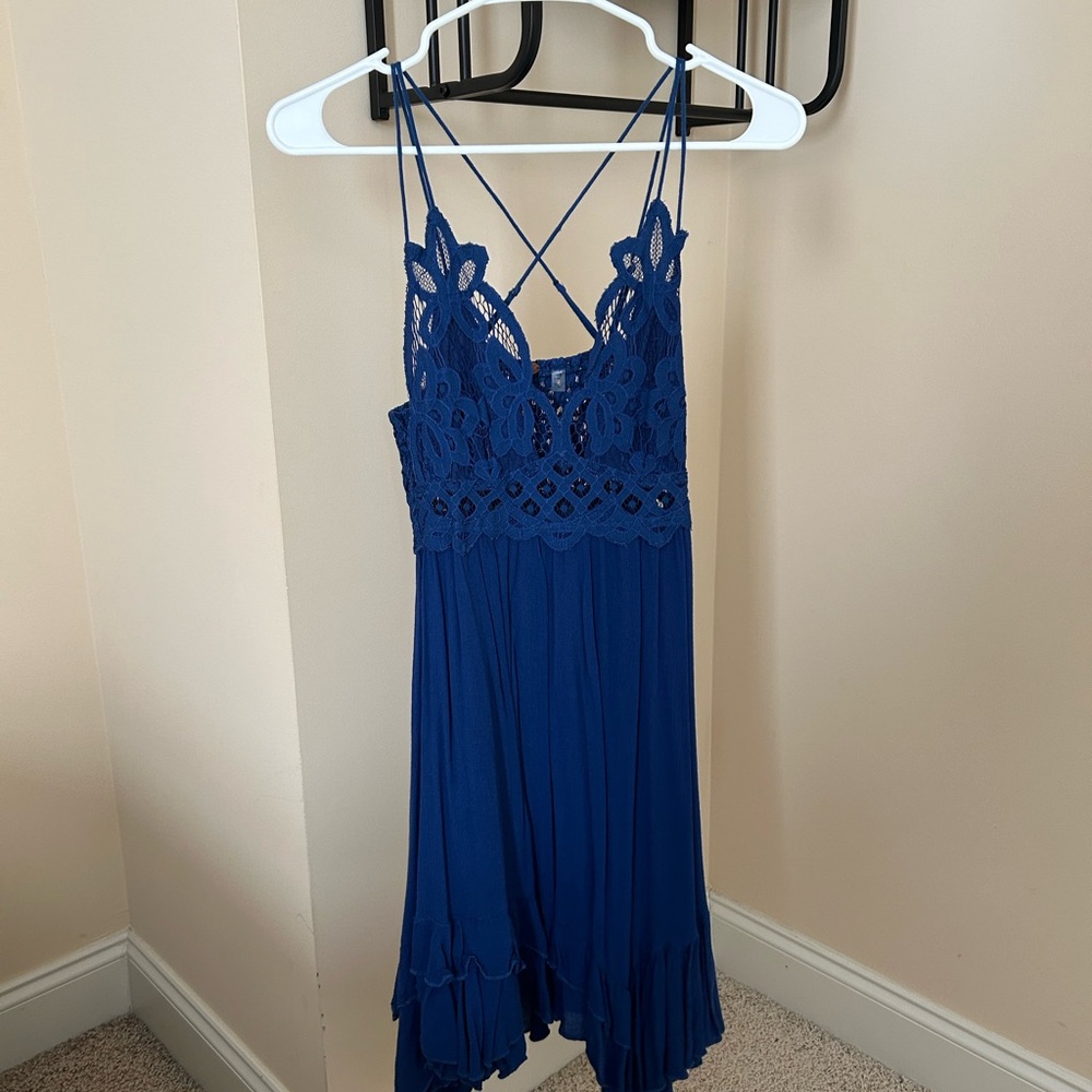 Free People Adella Slip Dress